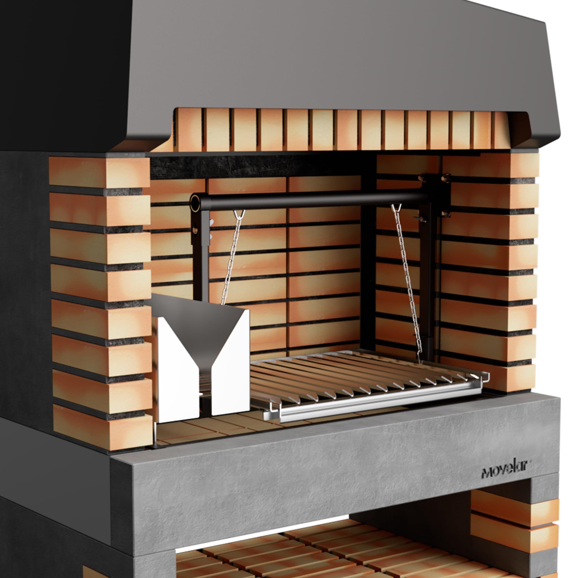 movelar-california-plus-xl-barbecue-ma-onn-inox-gris-orange image 4