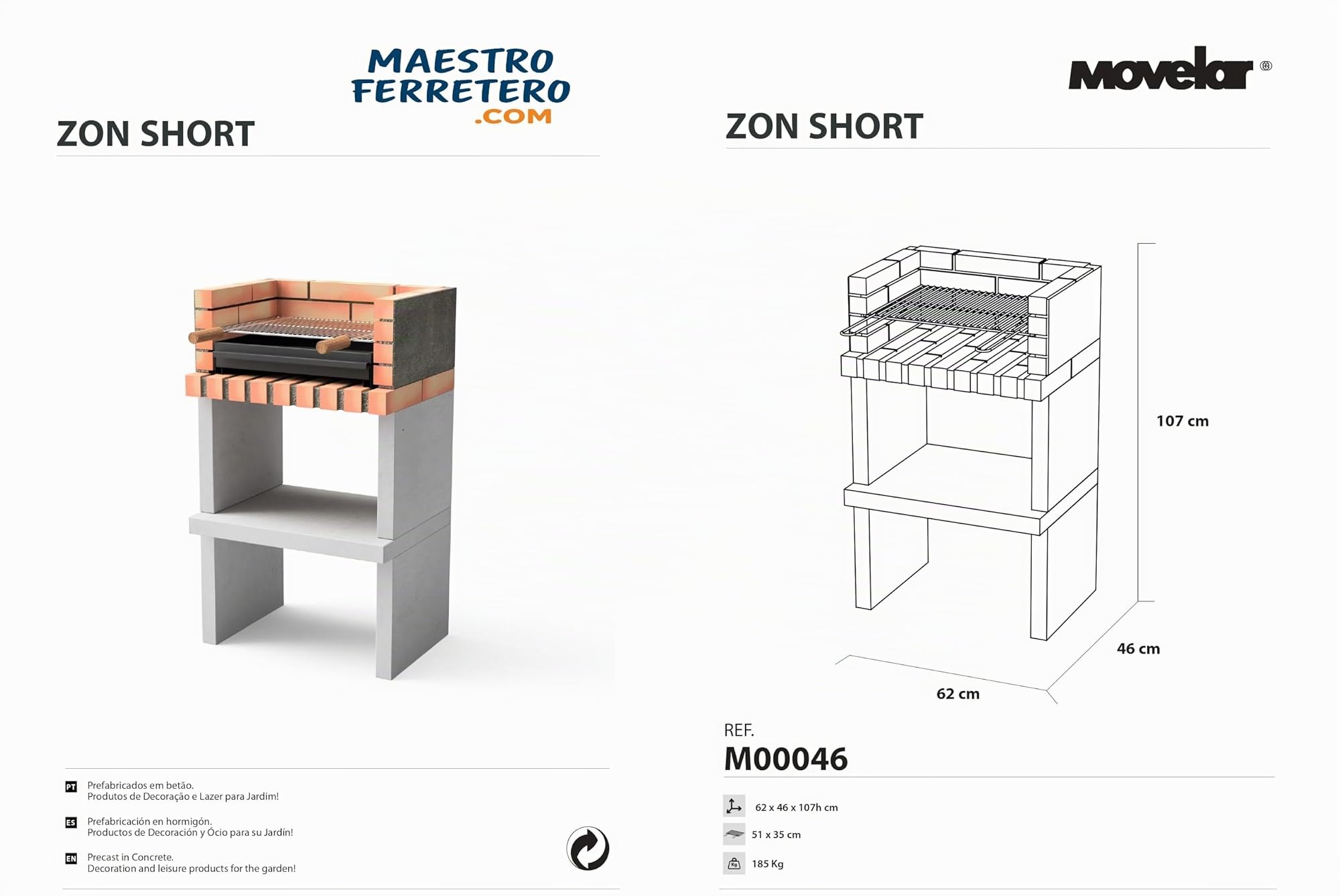 movelar-niza-barbecue-ma-onn-compact-gris-orange-avec-rack image 3