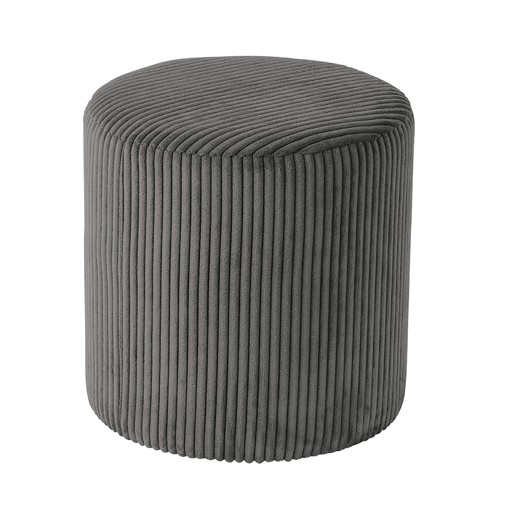 casita-snaw-pouf-salon-tissu-rond-repose-pieds image 1