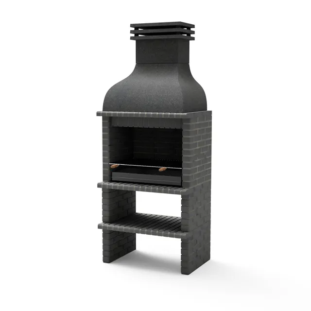 movelar-benhaddou-plus-barbecue-gris-fonc-100-cm image 1