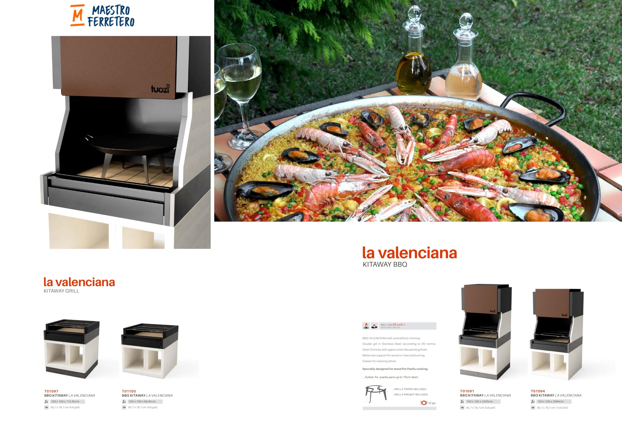 tuozi-kitaway-grill-valenciana-t01100-barbecue-paella image 2