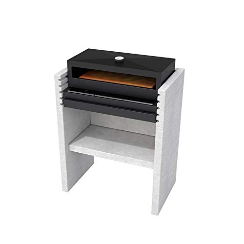 tuozi-venit-flex-8062-barbecue-fixe-charbon-gris-blanc image 1