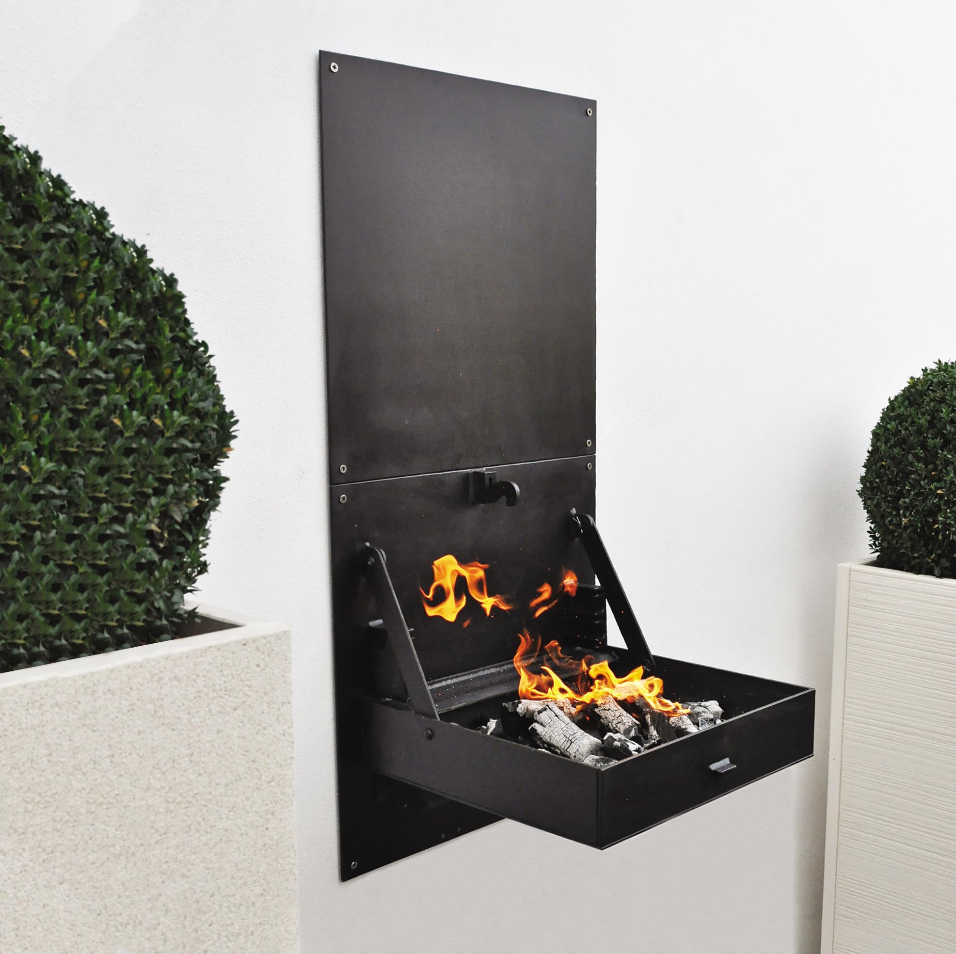 tuozi-wall-ibbq-4200-2-barbecue-mural-acier-noir image 2