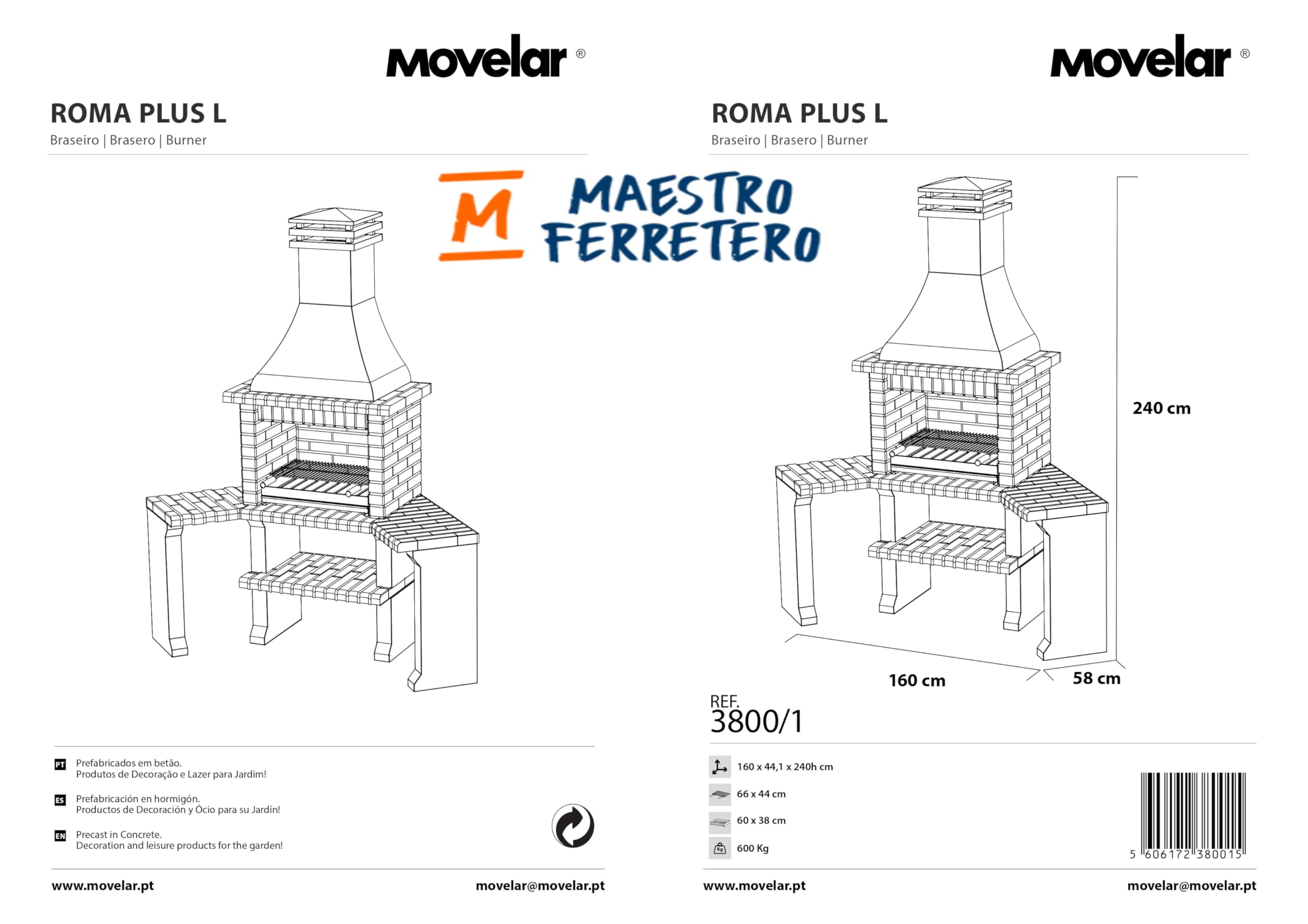 movelar-roma-barbecue-ma-onn-angle-gris-orange-avec-metal-rack image 7