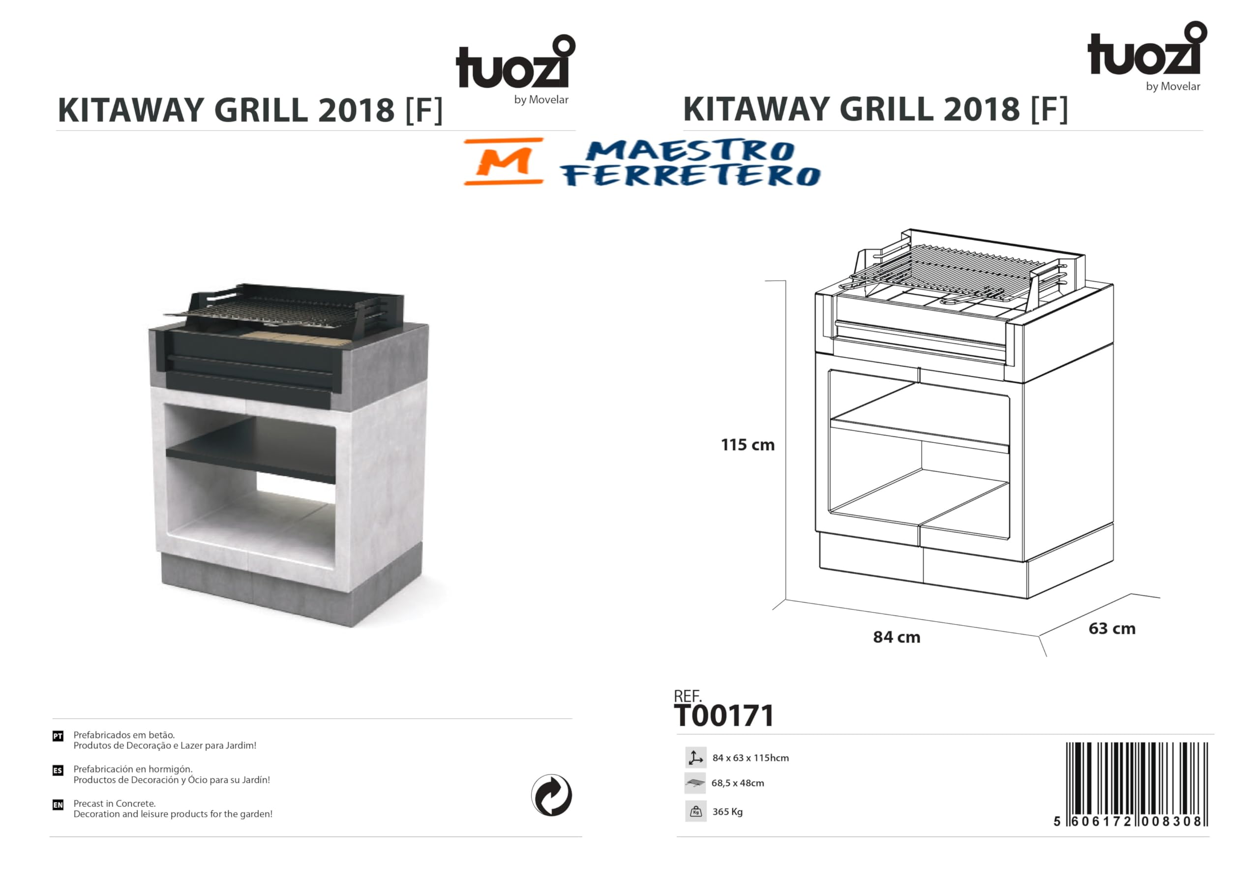tuozi-kitaway-grill-barbecue-inox-94x63x115-cm image 2