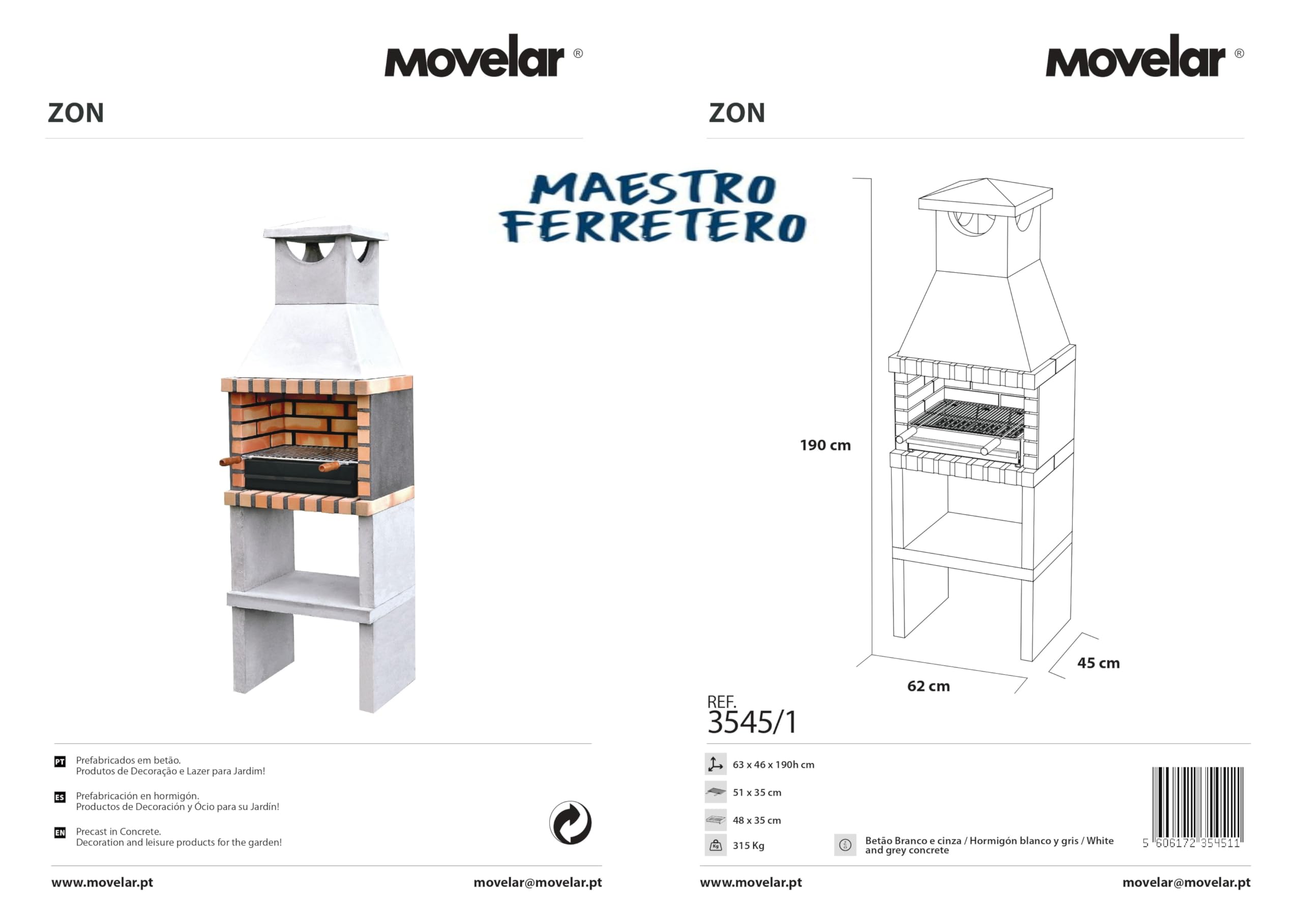 movelar-niza-zon-plus-barbecue-fixe-brasero-4-pers image 3