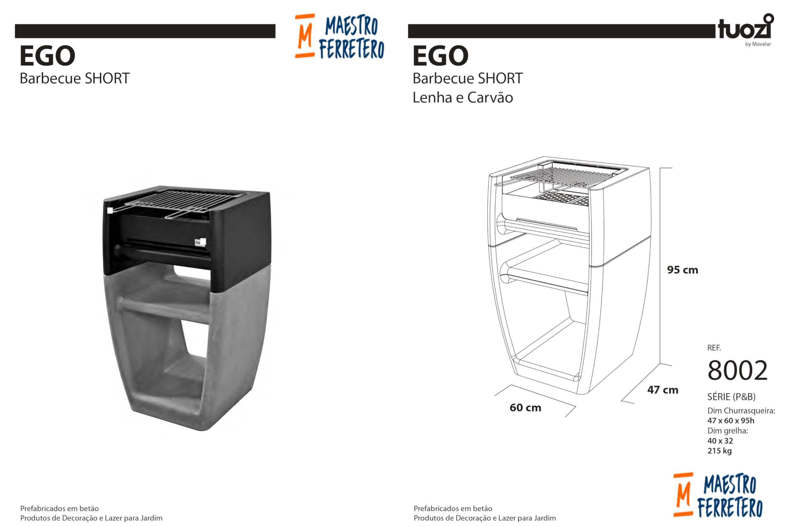 tuozi-ego-corta-barbecue-b-ton-gris-60-x-47-x-95-cm image 3