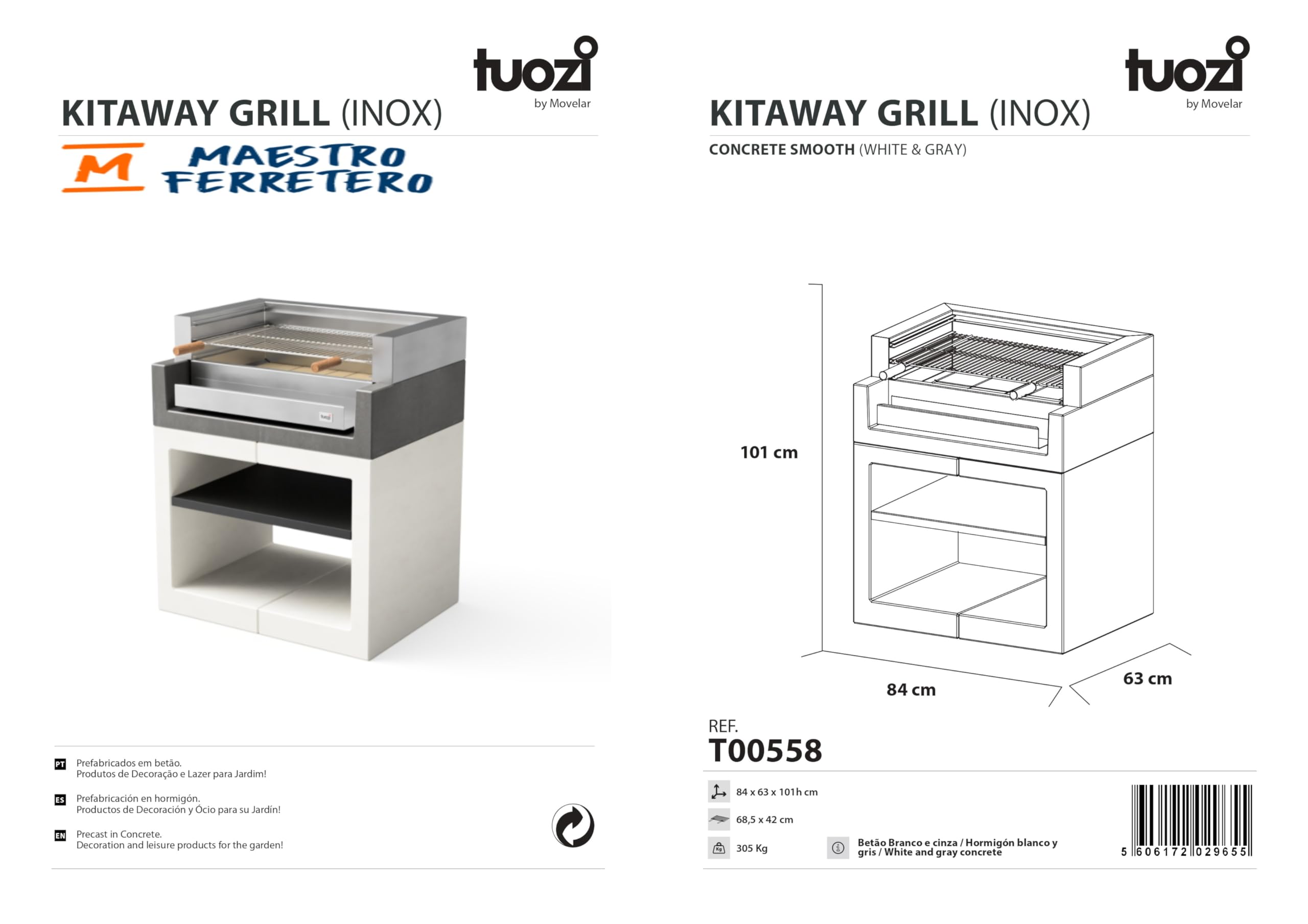 tuozi-kitaway-grill-t00558-barbecue-fixe-inox-b-ton image 2