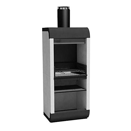 tuozi-sud-plus-barbecue-fixe-b-ton-noir-bois-charbon image 4