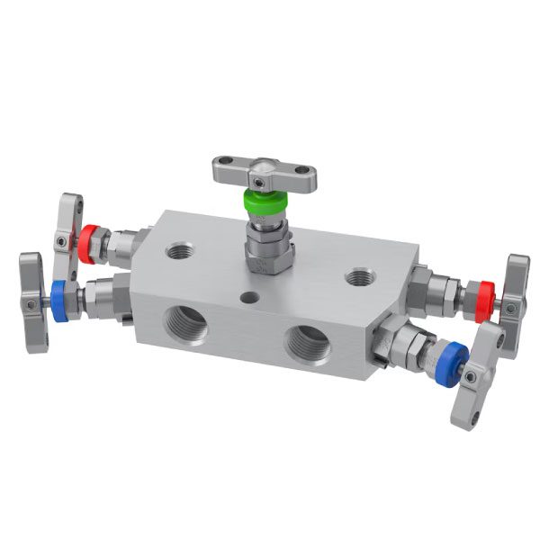 cuenot-regulation-contr-le-des-fluides-s-rie-hl-manifold-3-voies-d-port image 3