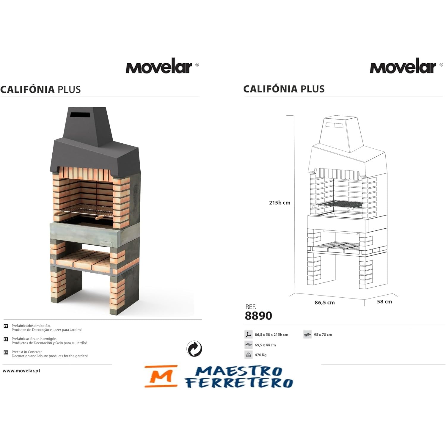 movelar-california-plus-barbecue-ma-onn-gris-orange-9-pers image 3