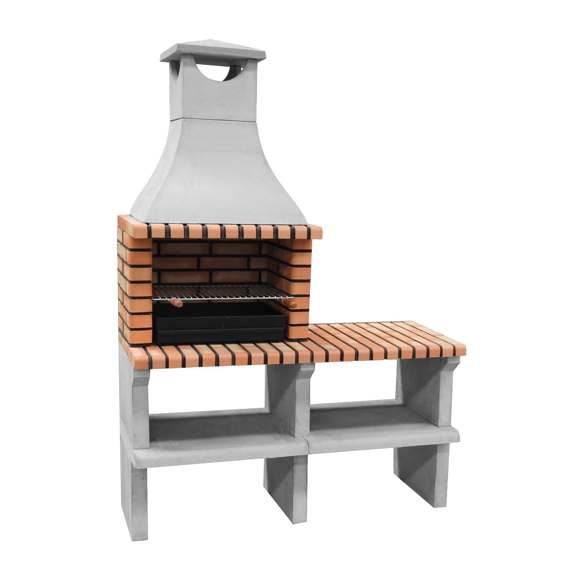 movelar-sines-xl-barbecue-fixe-bois-charbon-5-pers image 4