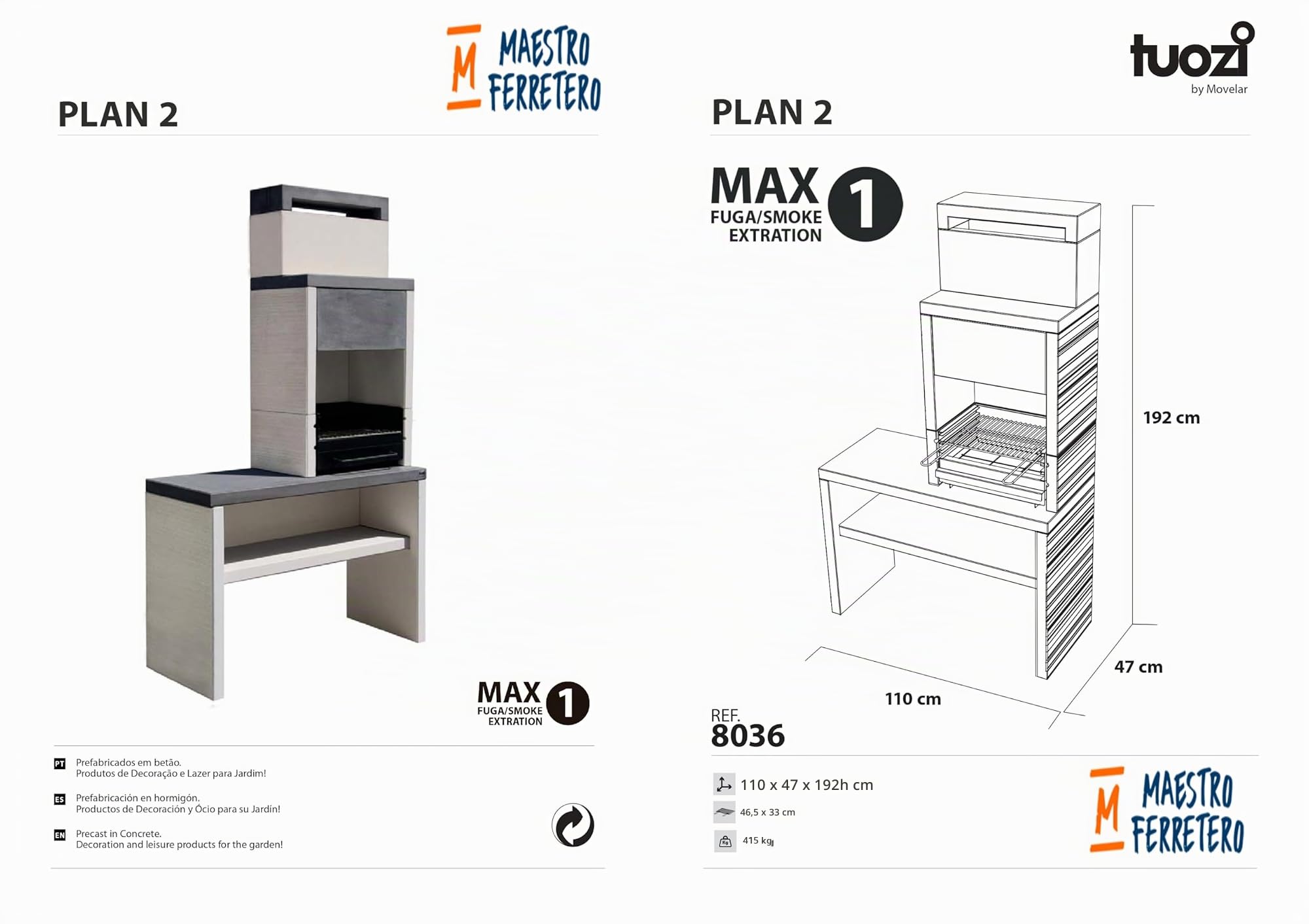 tuozi-plan-2-barbecue-fixe-charbon-et-bois-b-ton image 3