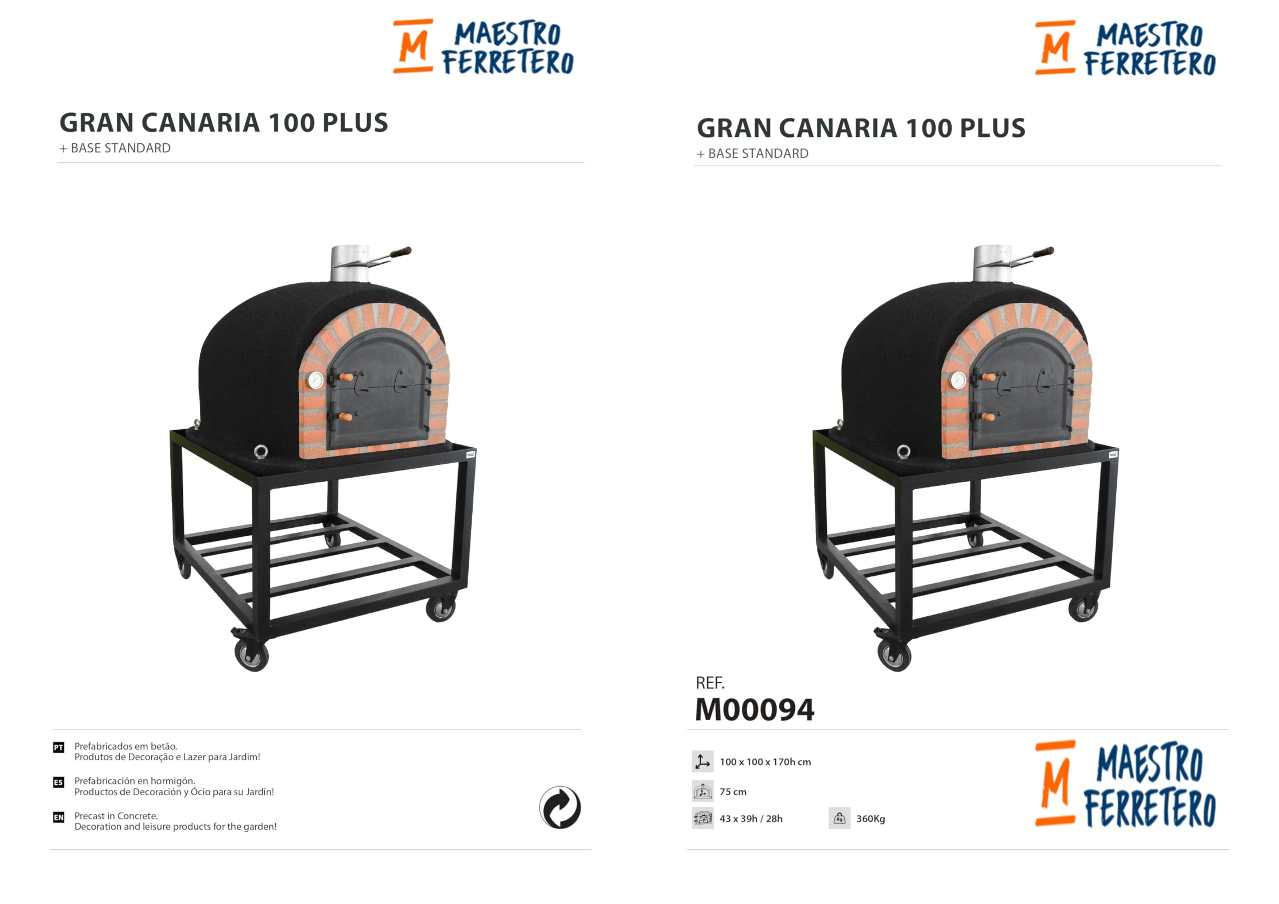 movelar-gran-canaria-four-bois-ext-rieur-noir-80-cm-compact image 2