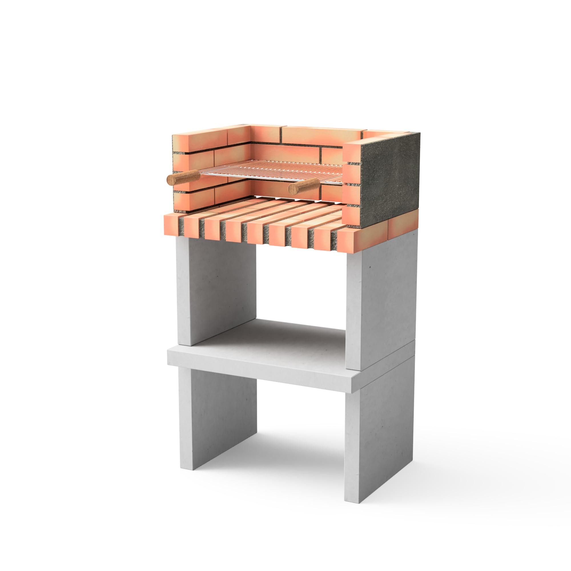 movelar-niza-barbecue-ma-onn-compact-gris-orange-avec-rack image 8