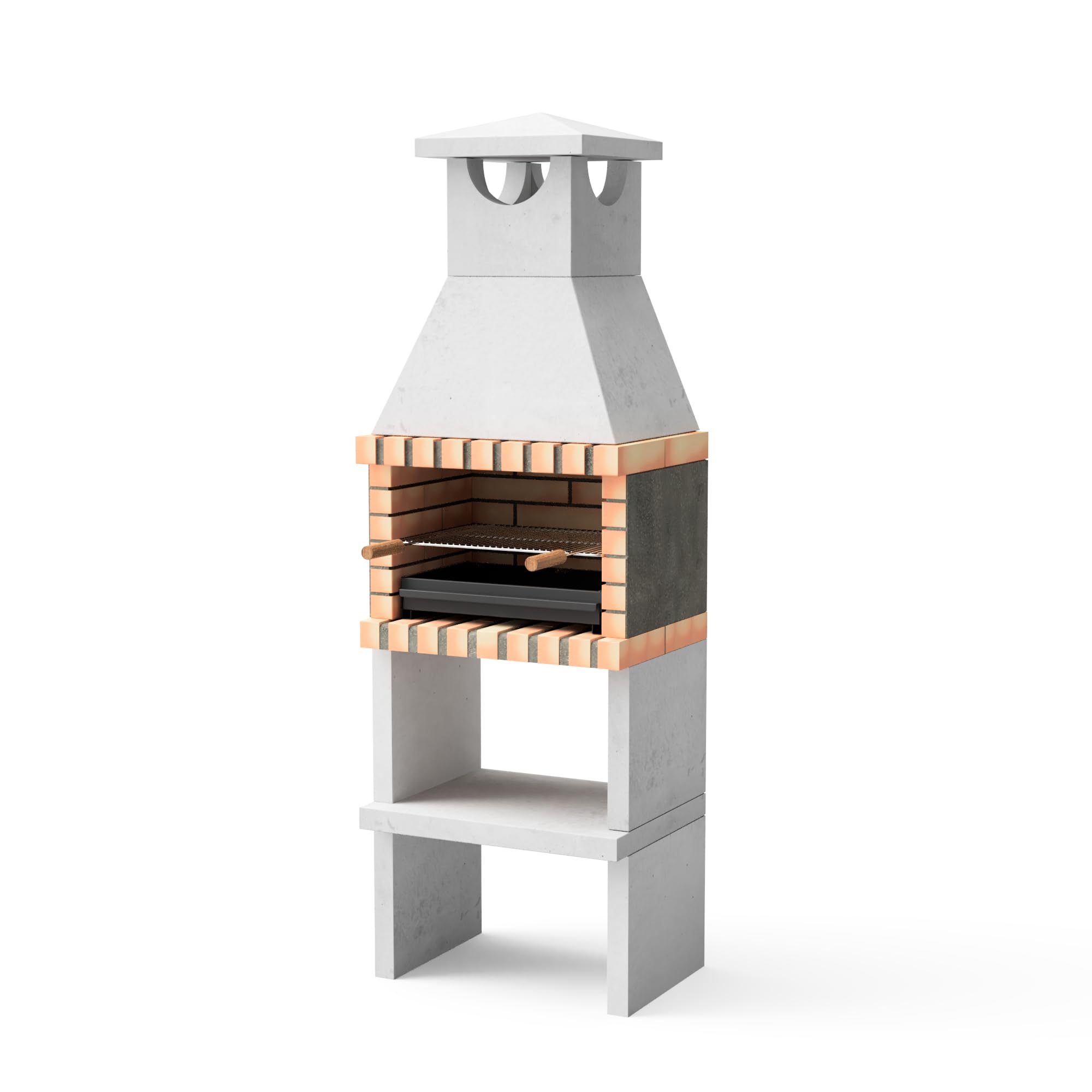 movelar-niza-zon-plus-barbecue-fixe-brasero-4-pers image 1