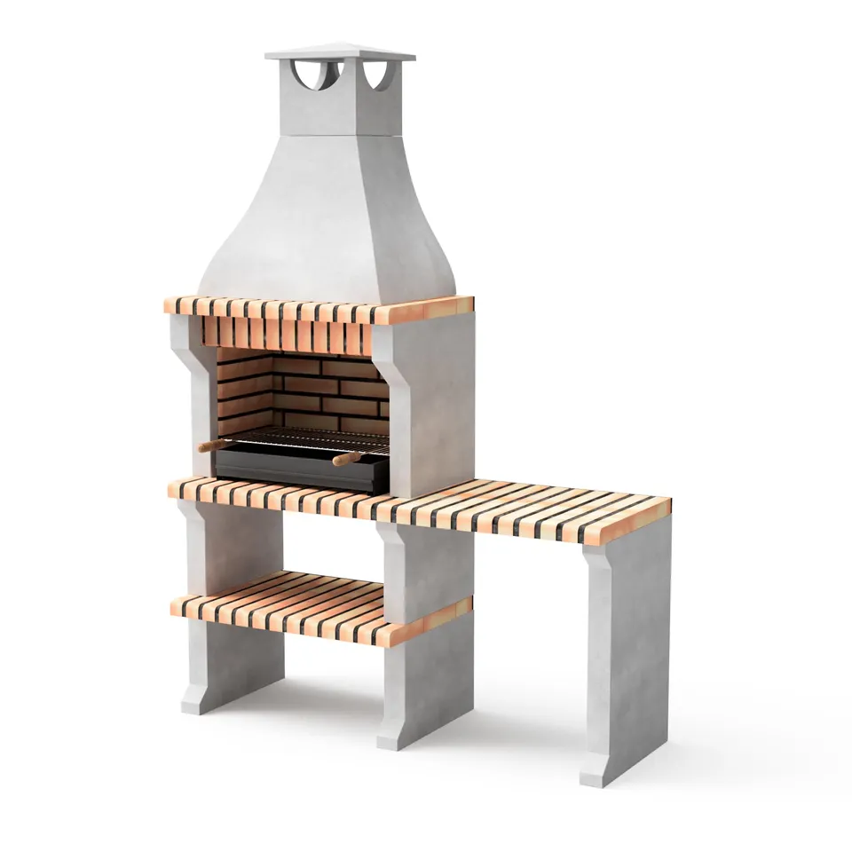 movelar-alcoa-plus-xl-barbecue-ma-onn-gris-orange-7-pers image 1