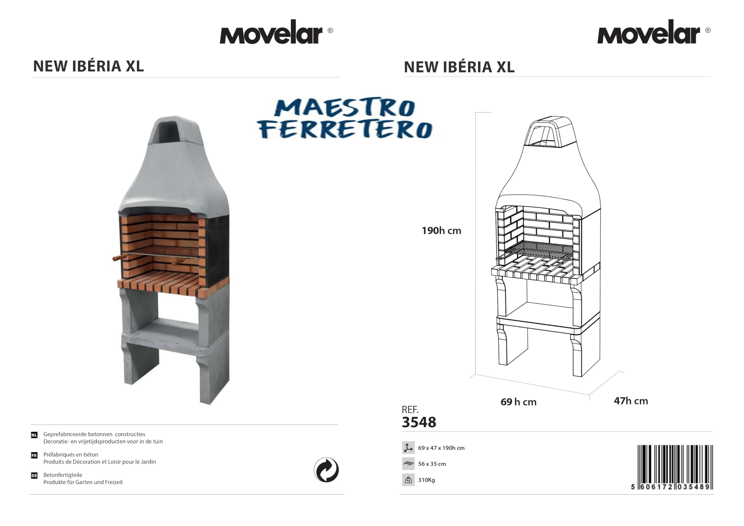 movelar-new-iberia-plus-xl-barbecue-fixe-compact-orange image 3