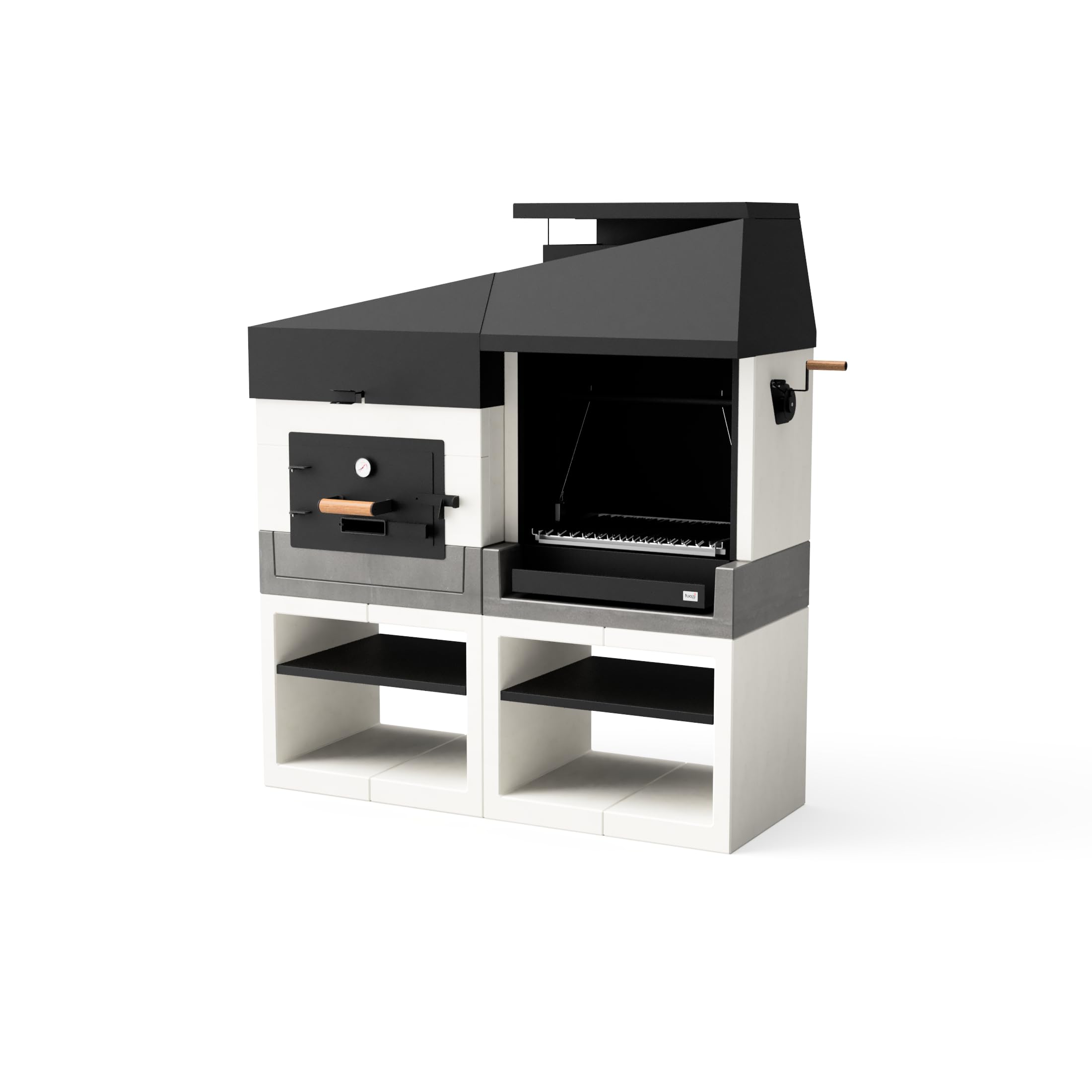 tuozi-kitaway-otte-barbecue-four-grill-argentin-168-cm-inox image 1