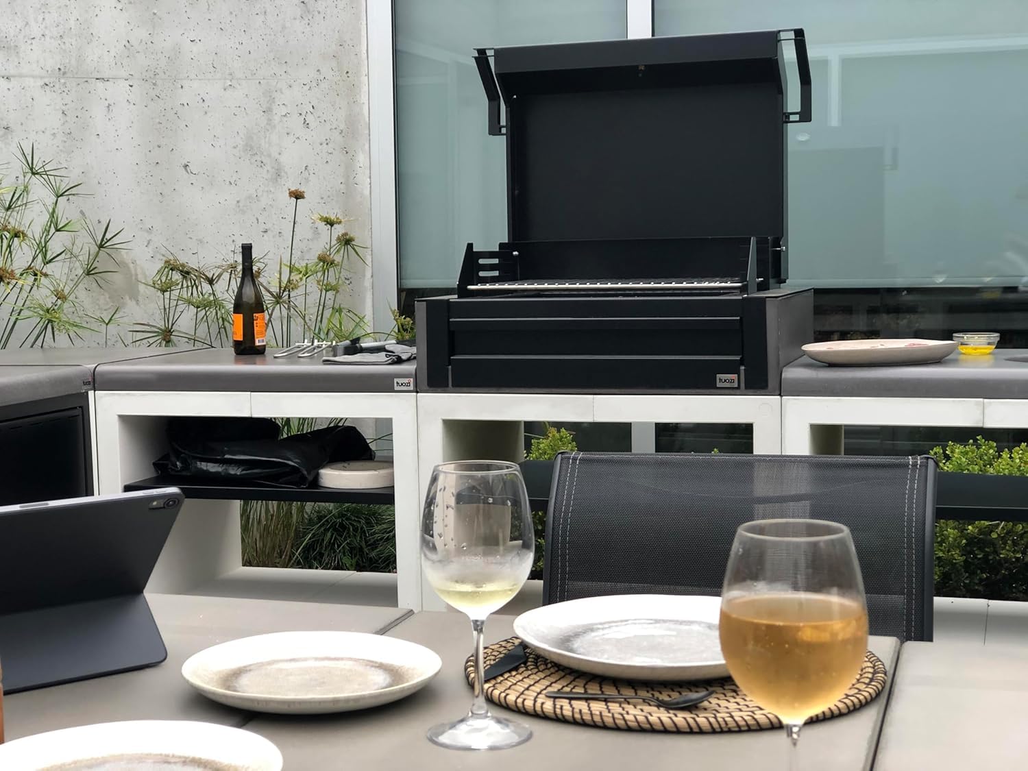 tuozi-kitaway-grill-otte-barbecue-couvercle-pizza-inox-t00574 image 6