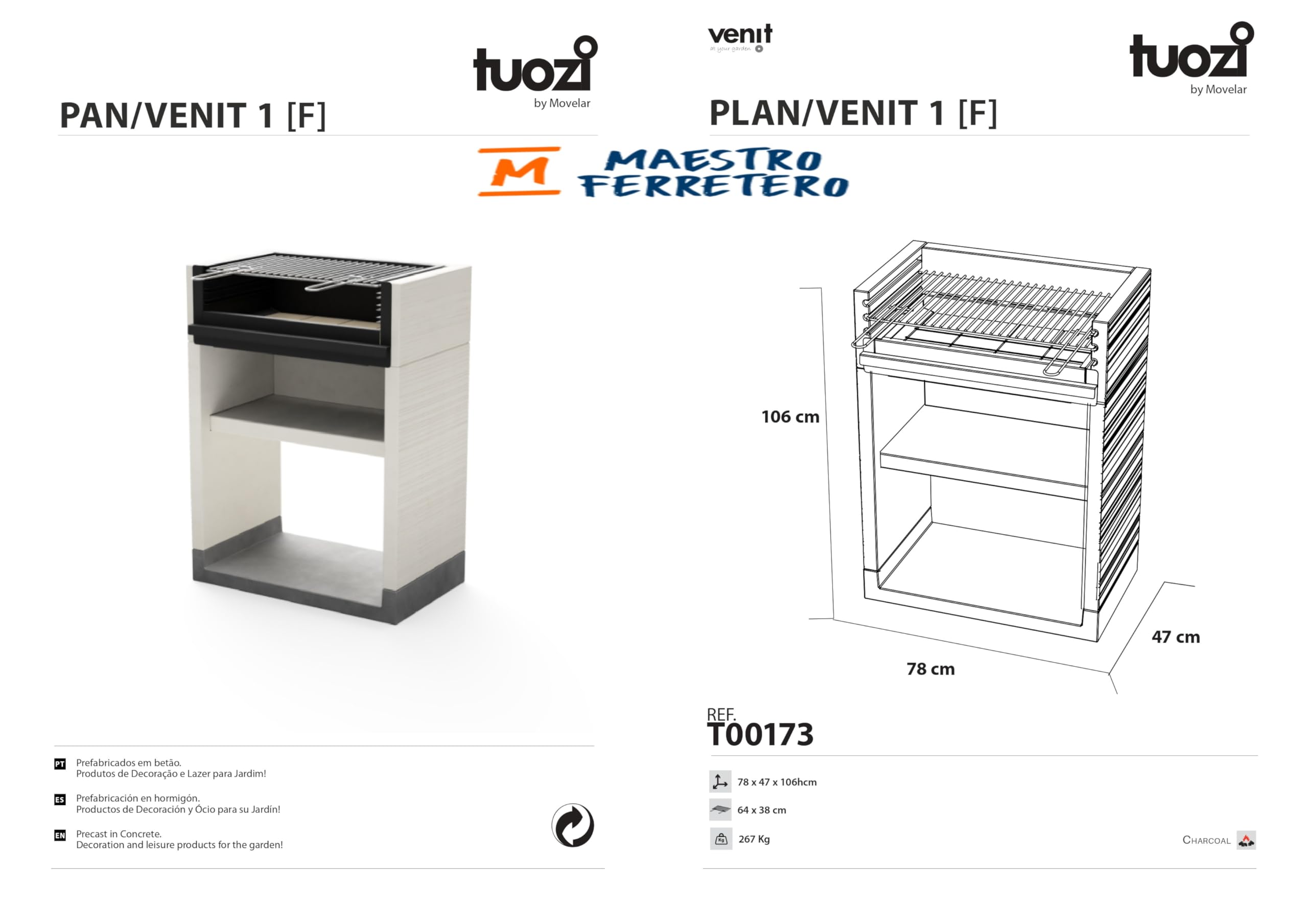 tuozi-venit-flex-barbecue-bois-charbon-78x47x106-cm image 3