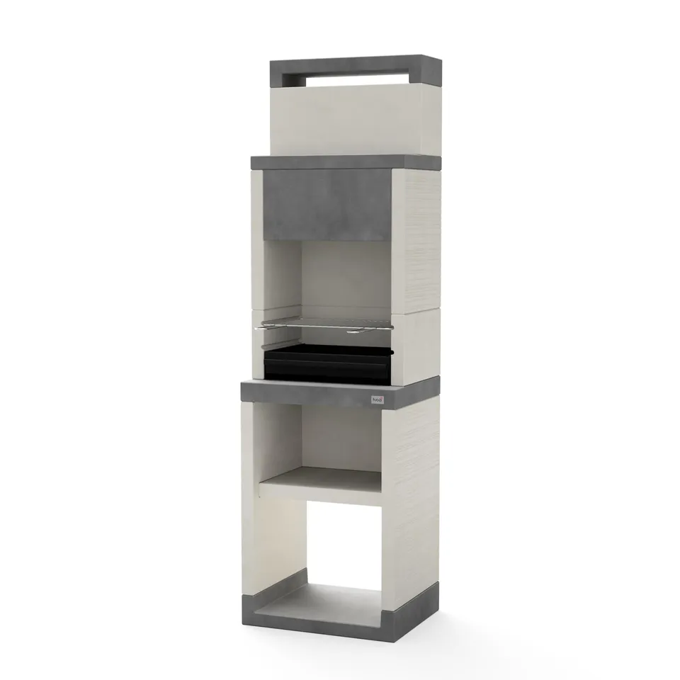 tuozi-plan-0-max-barbecue-fixe-charbon-gris-blanc-chemin-e image 1
