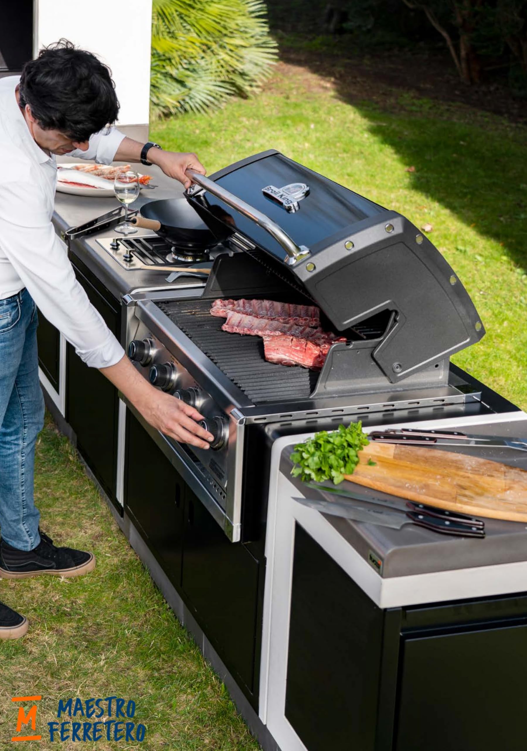 tuozi-kitaway-gas-barbecue-gaz-encastrable-4-br-leurs-inox image 8