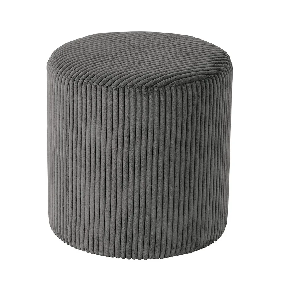 casita-snaw-pouf-salon-tissu-rond-repose-pieds image 1