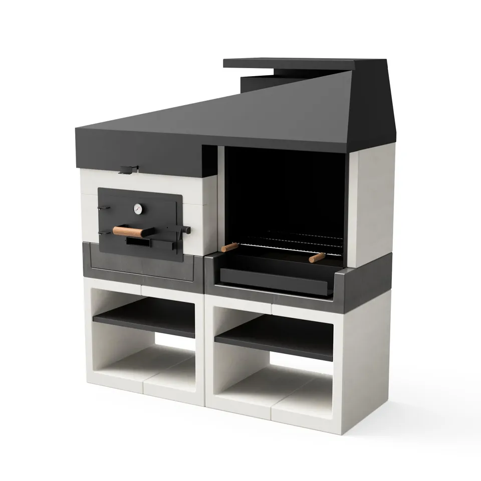 tuozi-kitaway-otte-barbecue-four-ext-rieur-168-cm-inox image 1