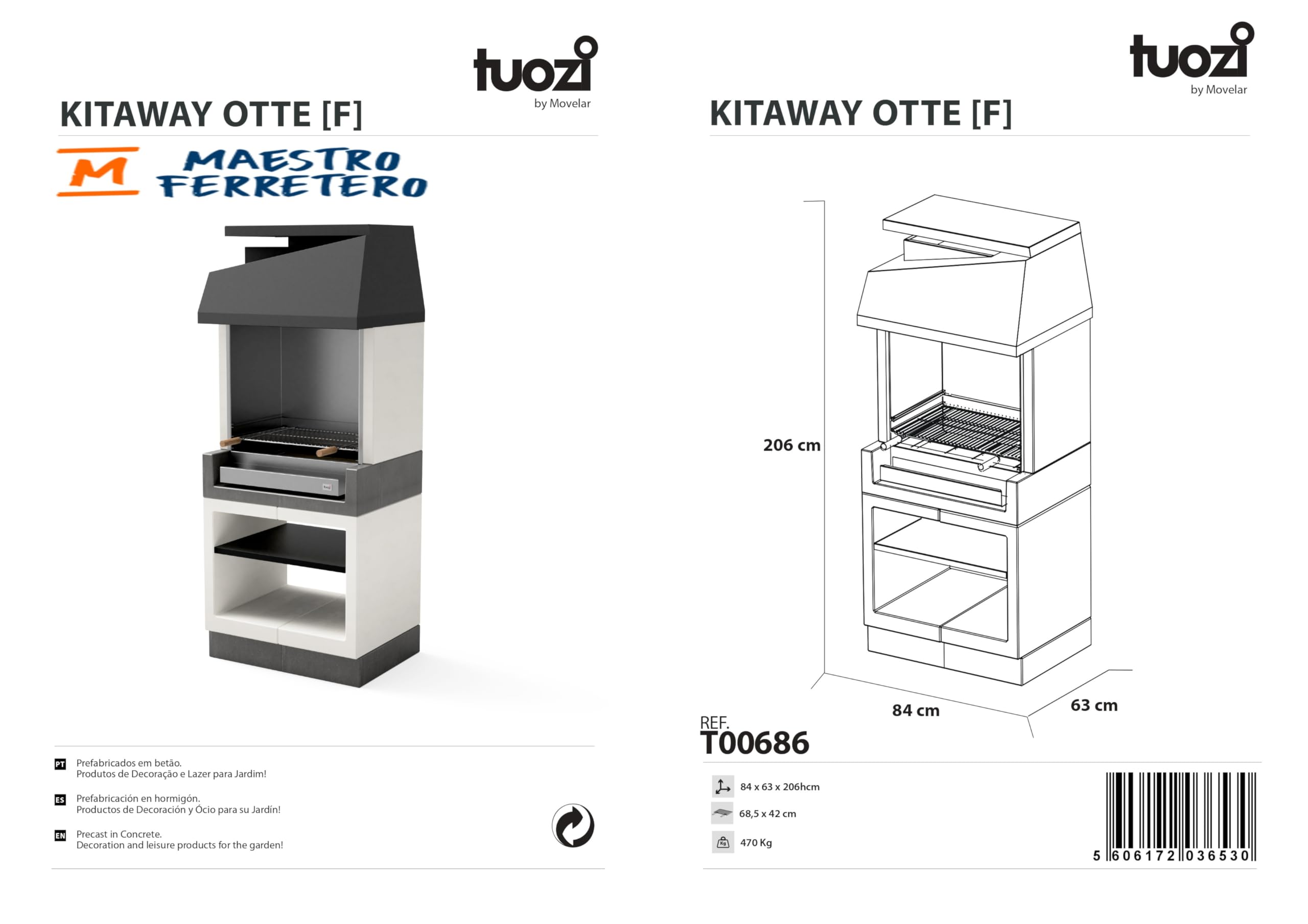 tuozi-kitaway-otte-t00686-barbecue-inox-gris-blanc-cheminee image 2
