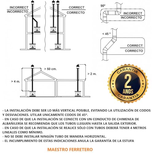 maestro-ferretero-brambi-17-5-kw-po-le-bois-avec-four-inox image 6