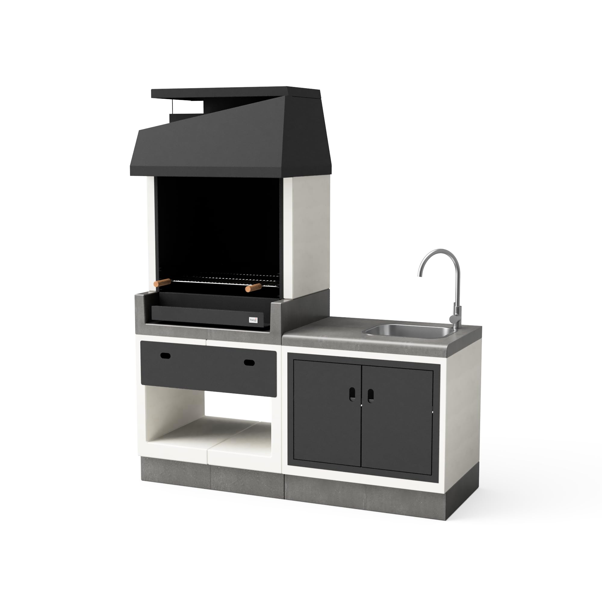 tuozi-kitaway-pack-34-barbecue-vier-inox-168x63x206-cm image 1