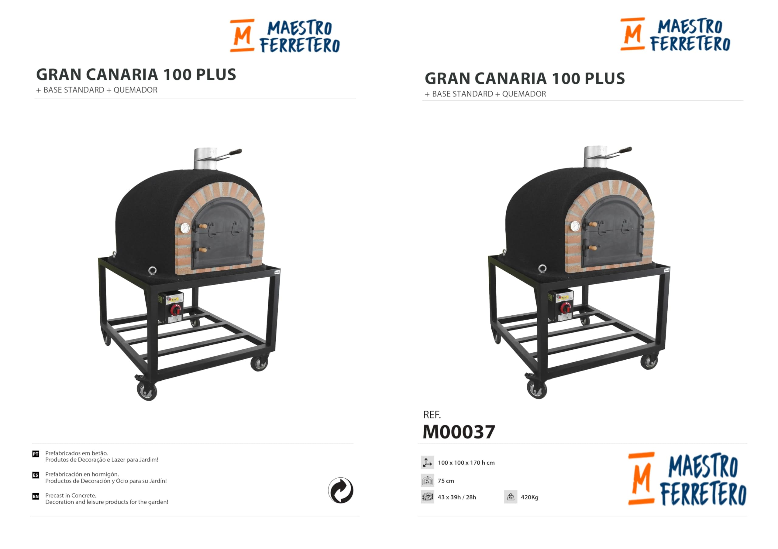 movelar-gran-canaria-four-bois-ext-rieur-noir-100-cm-isol image 5