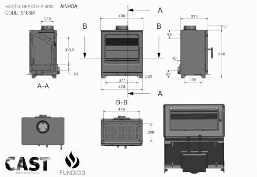 fundicio-ainhoa-8-kw-po-le-fonte-triple-combustion image 8