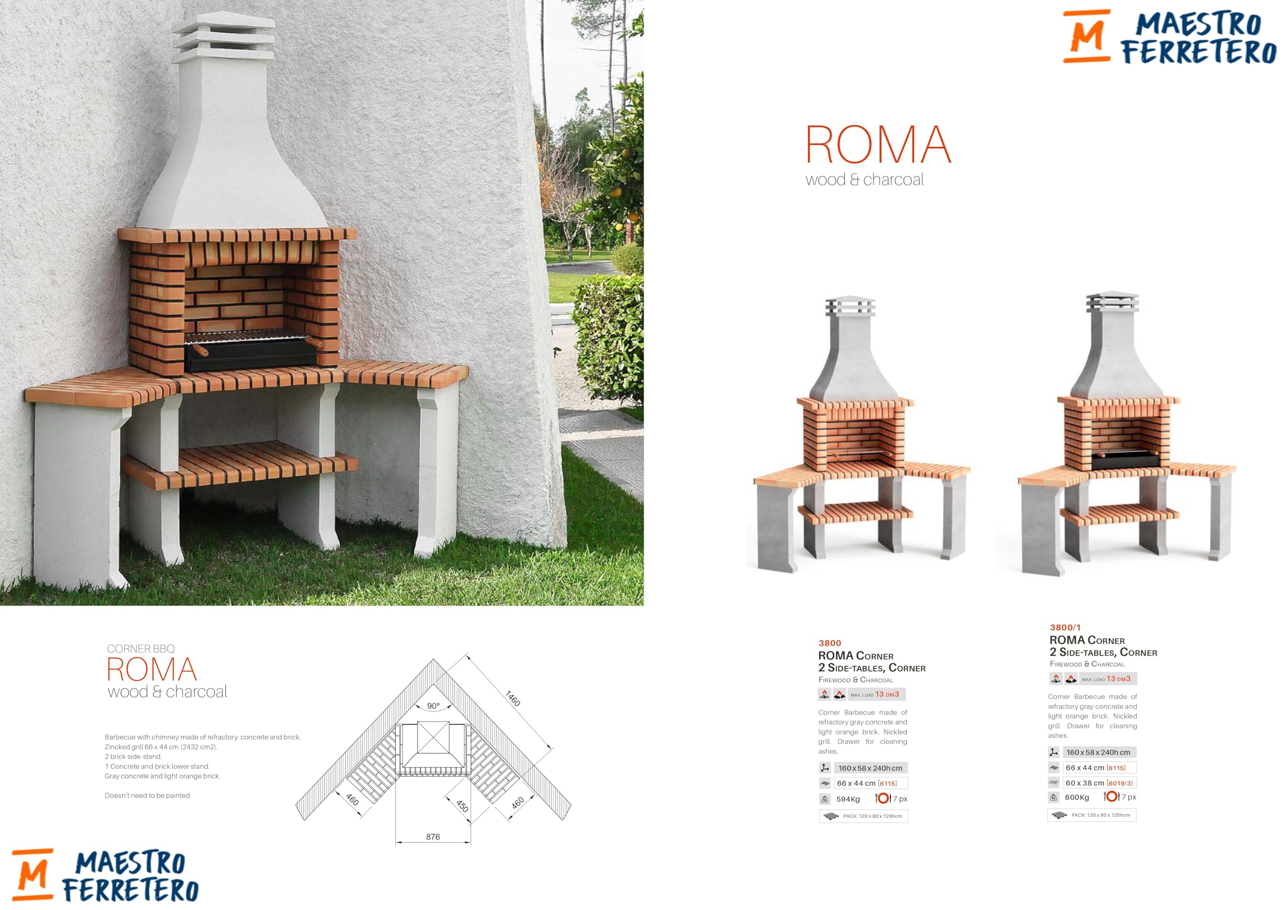 movelar-roma-barbecue-ma-onn-angle-gris-orange-avec-metal-rack image 6