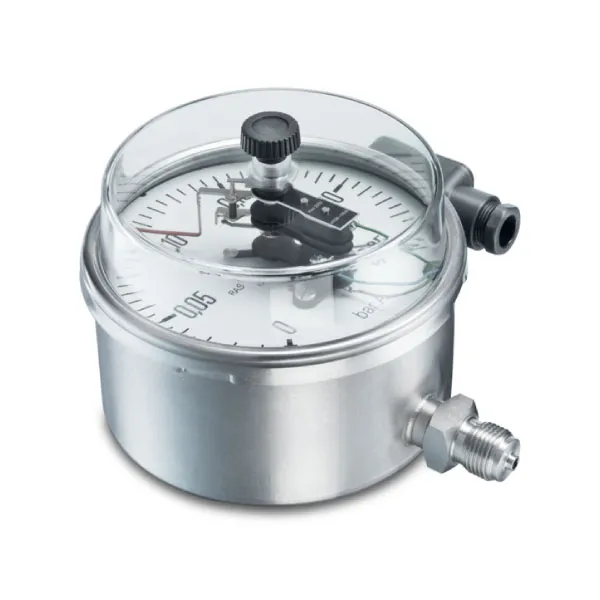 bourdon-m17-manom-tre-contacts-150-mm-inox image 1