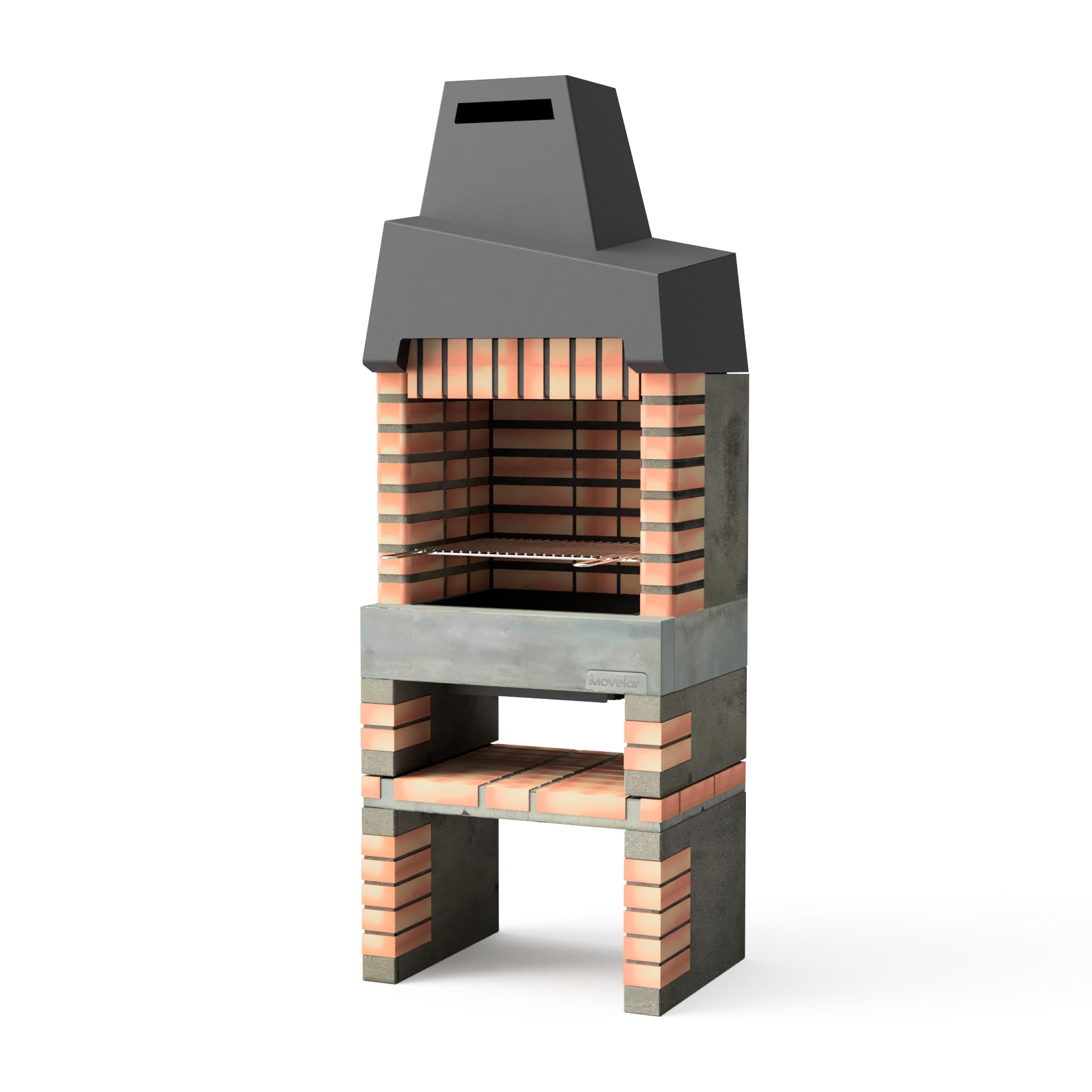 movelar-cali-plus-8889-1-barbecue-fixe-gris-orange-chemin-e image 1