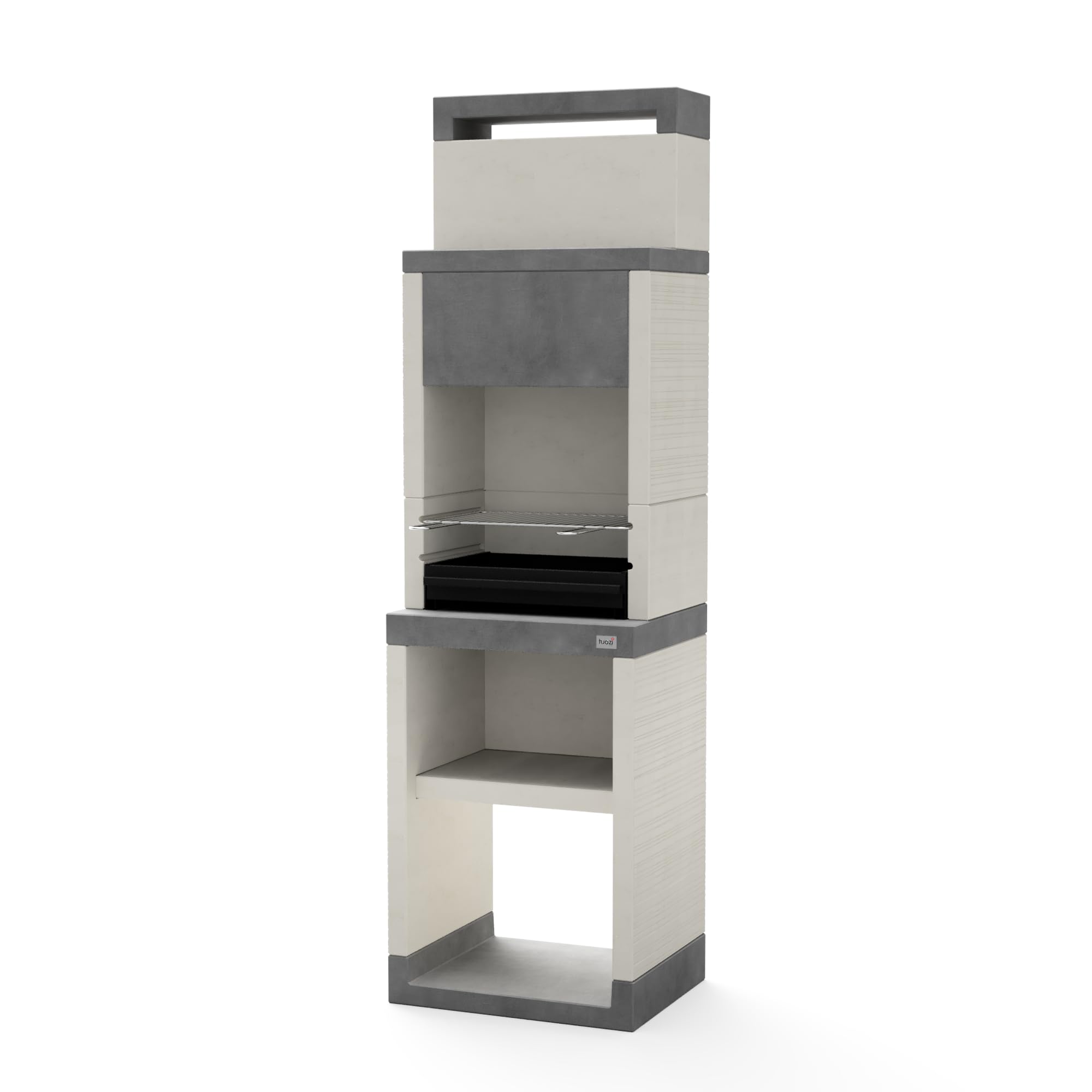tuozi-plan-0-max-barbecue-fixe-charbon-gris-blanc-chemin-e image 1