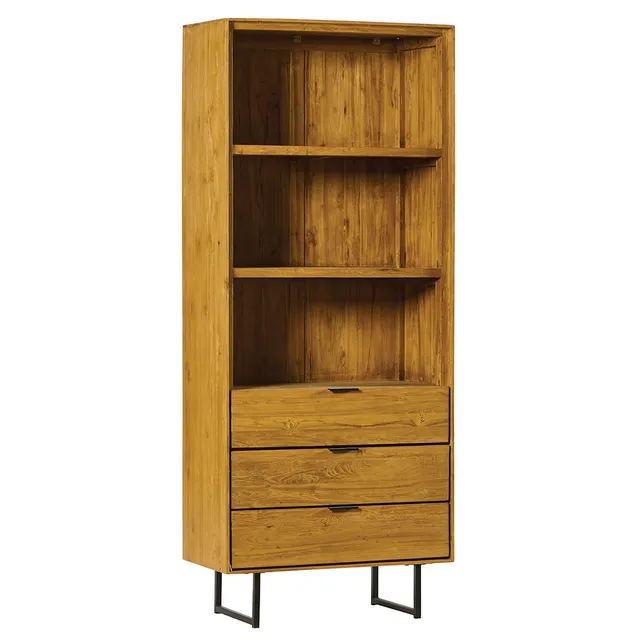 casita-bahia-colonne-salon-rangement-bois image 1