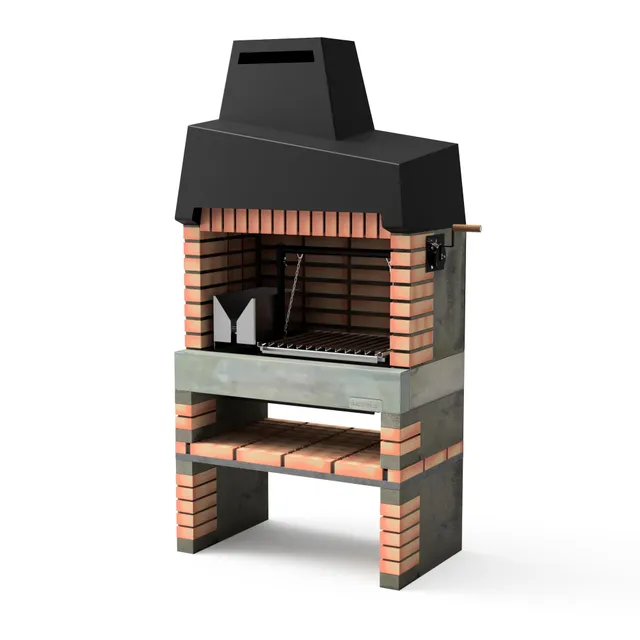 movelar-california-plus-xl-barbecue-ma-onn-inox-gris-orange image 1