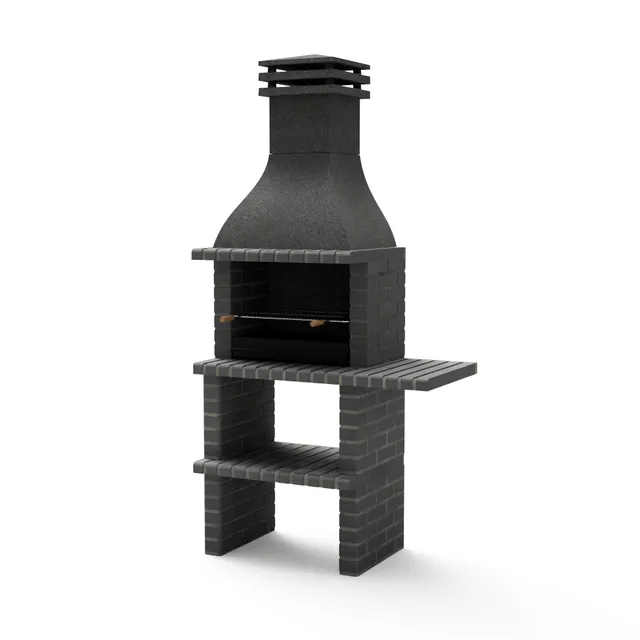 movelar-taos-plus-barbecue-ma-onn-gris-fonc-110-cm image 1