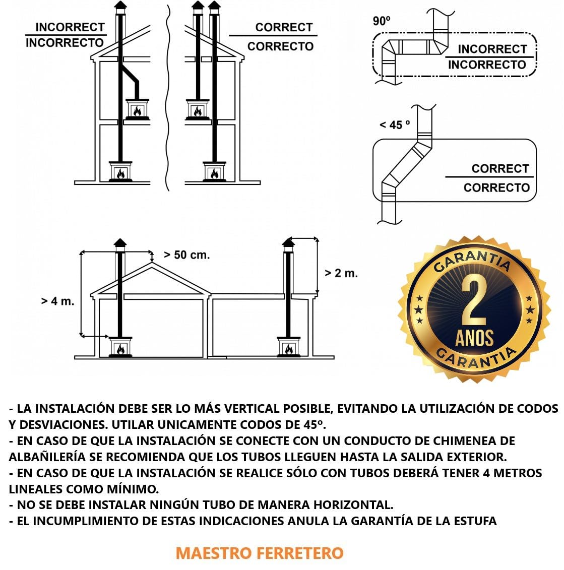 maestro-ferretero-brambi-17-5-kw-po-le-bois-avec-four-inox image 3