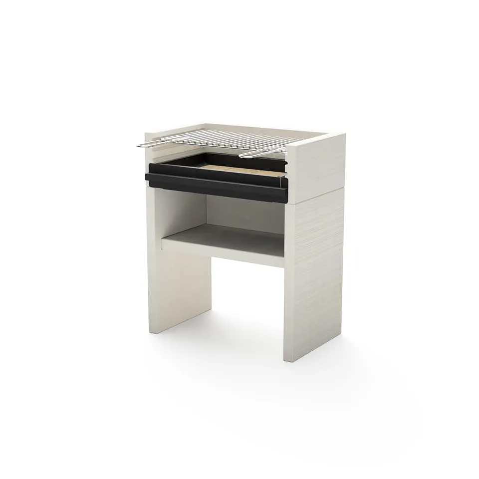 tuozi-venit-flex-8060-barbecue-fixe-charbon-gris-blanc image 1